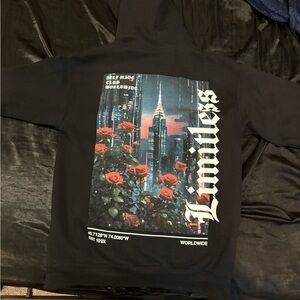 Black (Popular Poison) hoodie -Small